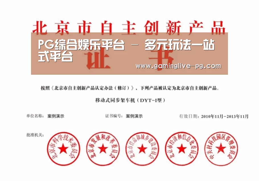 PG下载荣誉证书四(图1)